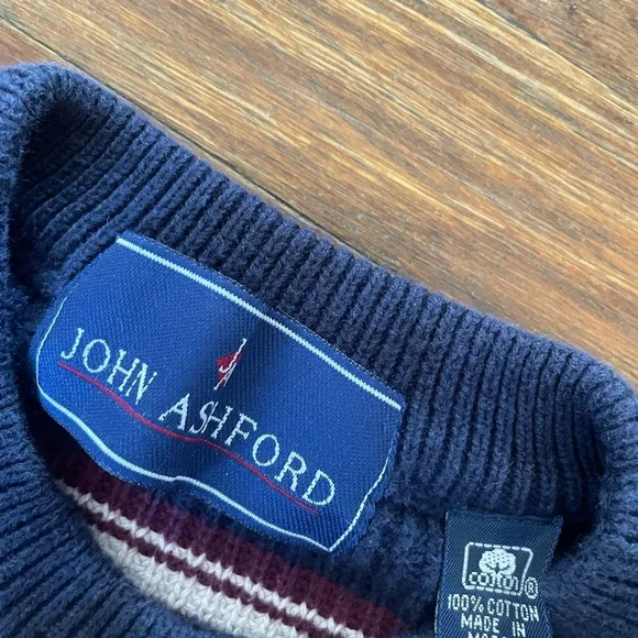 Vintage striped sweater - Picture 3 of 4